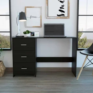 "48"" Black Computer Desk"